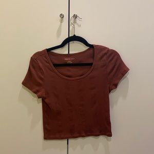 American Eagle cropped t-shirt, medium.